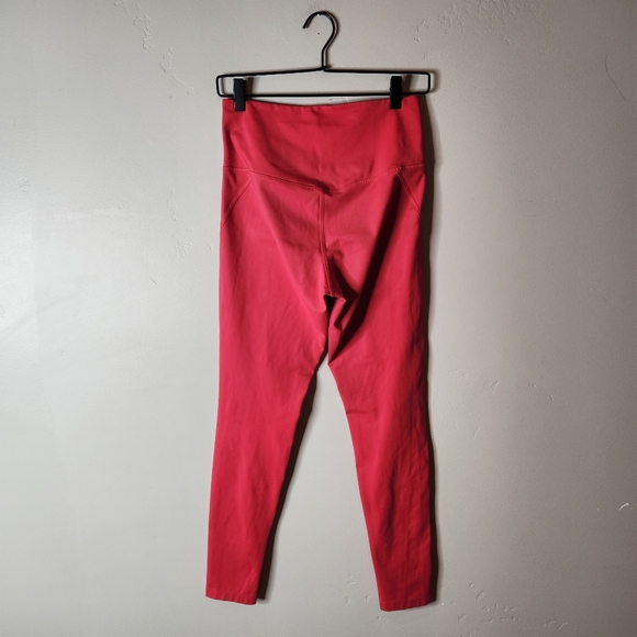 Girlfriend Collective Pink Compressive Stretch Leggings Size Medium - Picture 4 of 8